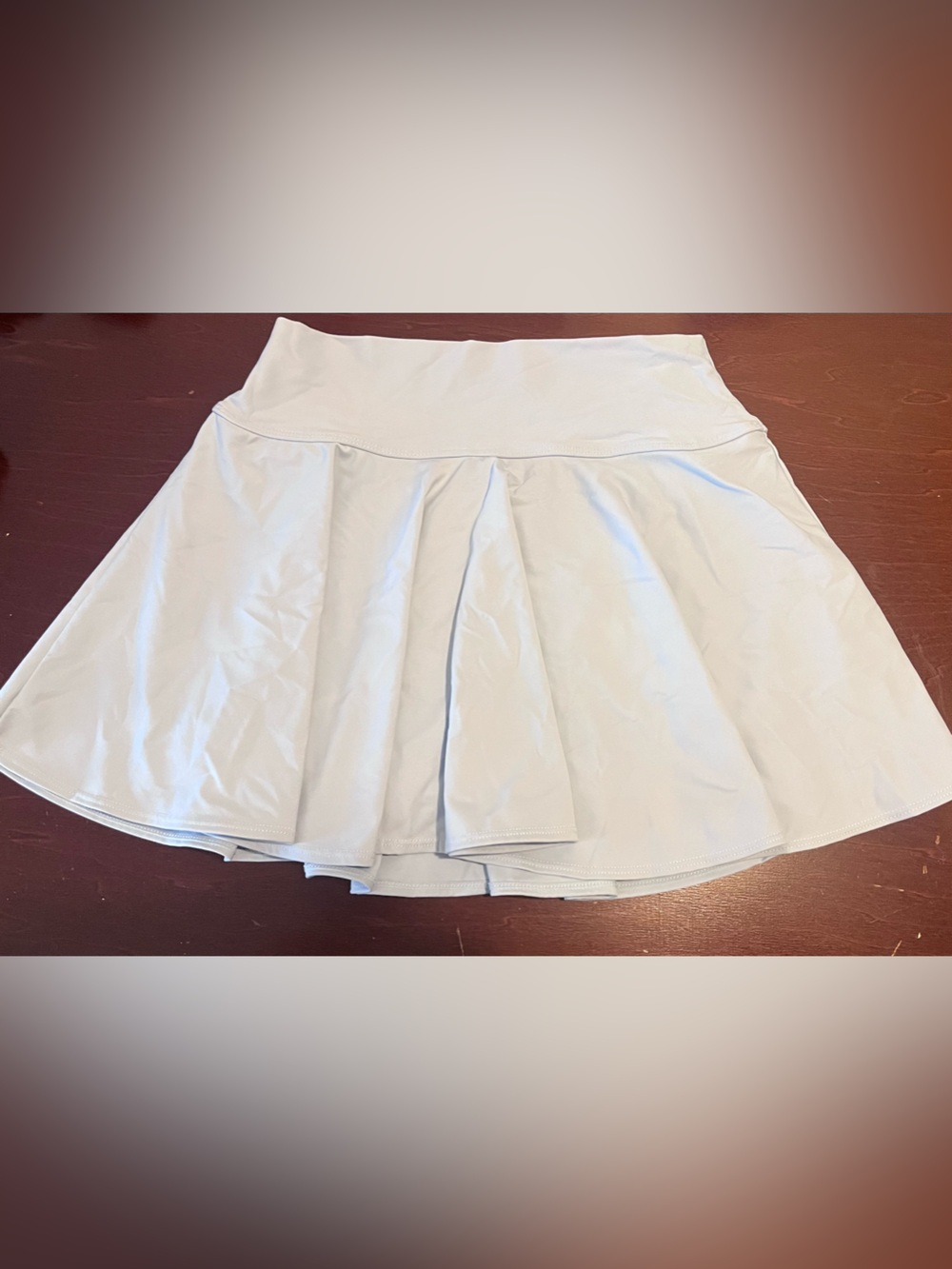Women’s Light Blue Tennis Skirt